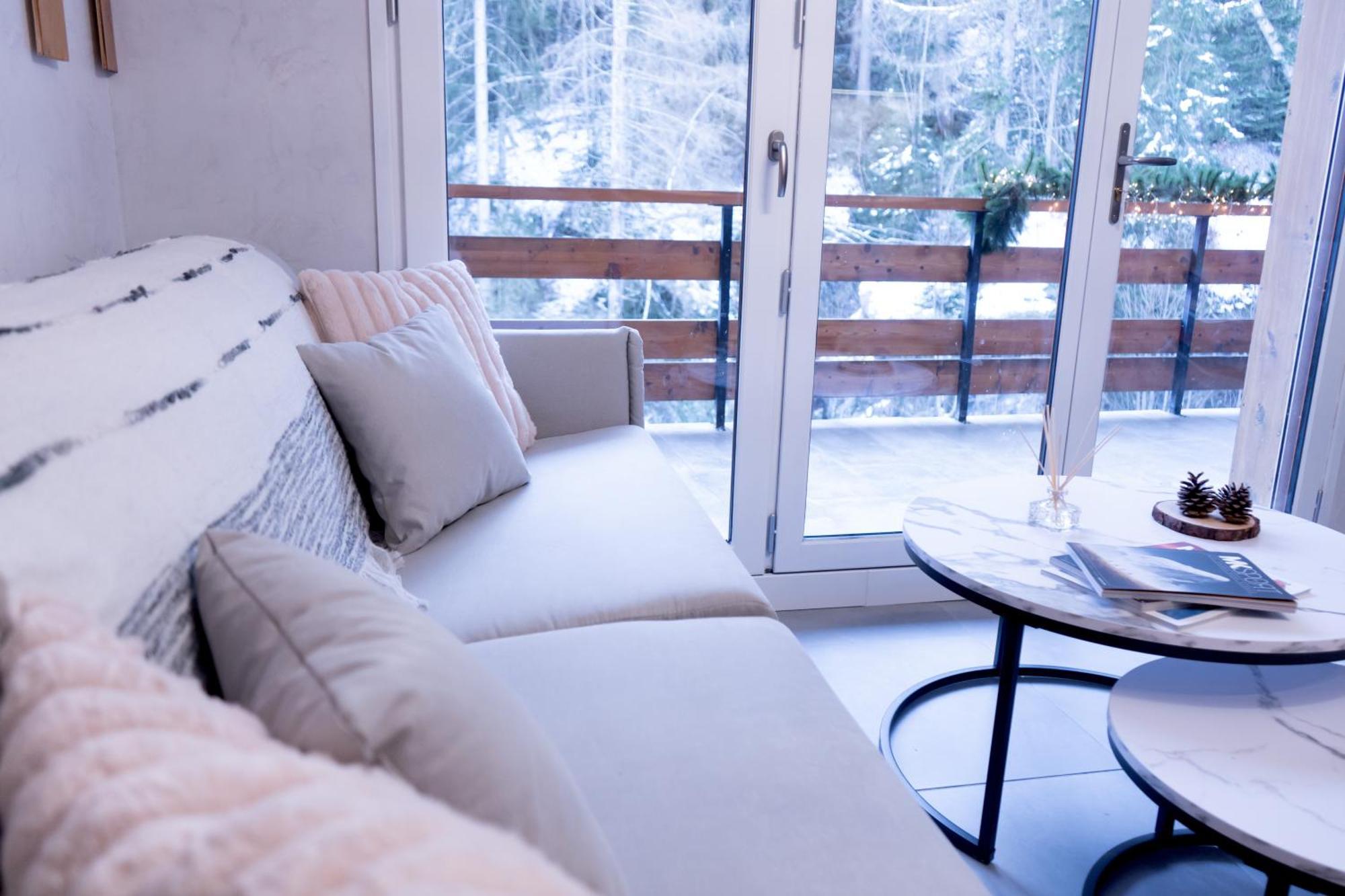 Studio Cabine Au Loup Blanc Avec Vue Mont Blanc Saint-Gervais-les-Bains Extérieur photo