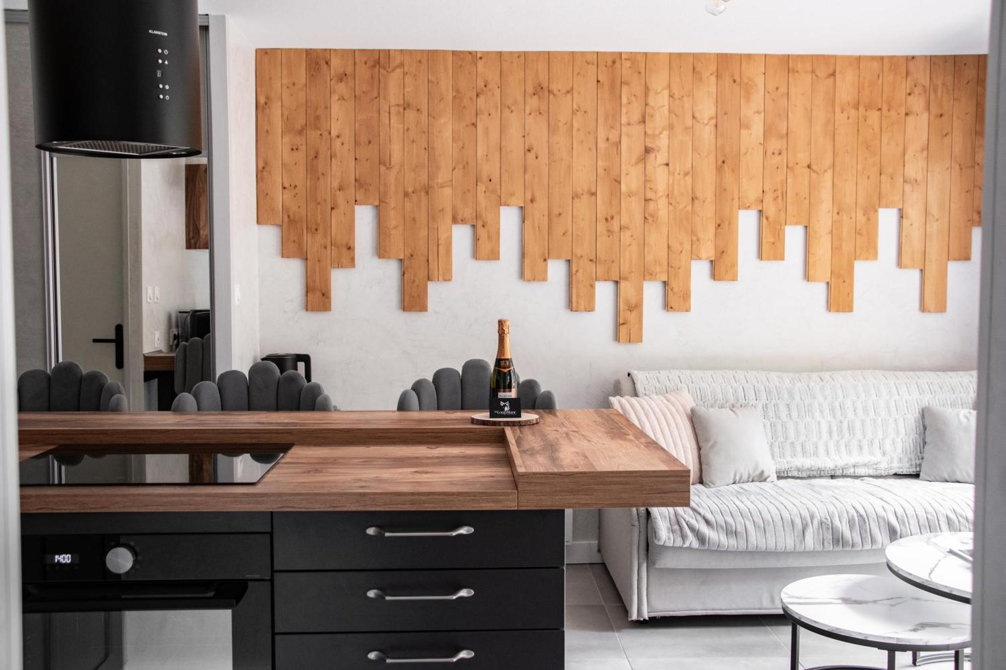 Studio Cabine Au Loup Blanc Avec Vue Mont Blanc Saint-Gervais-les-Bains Extérieur photo
